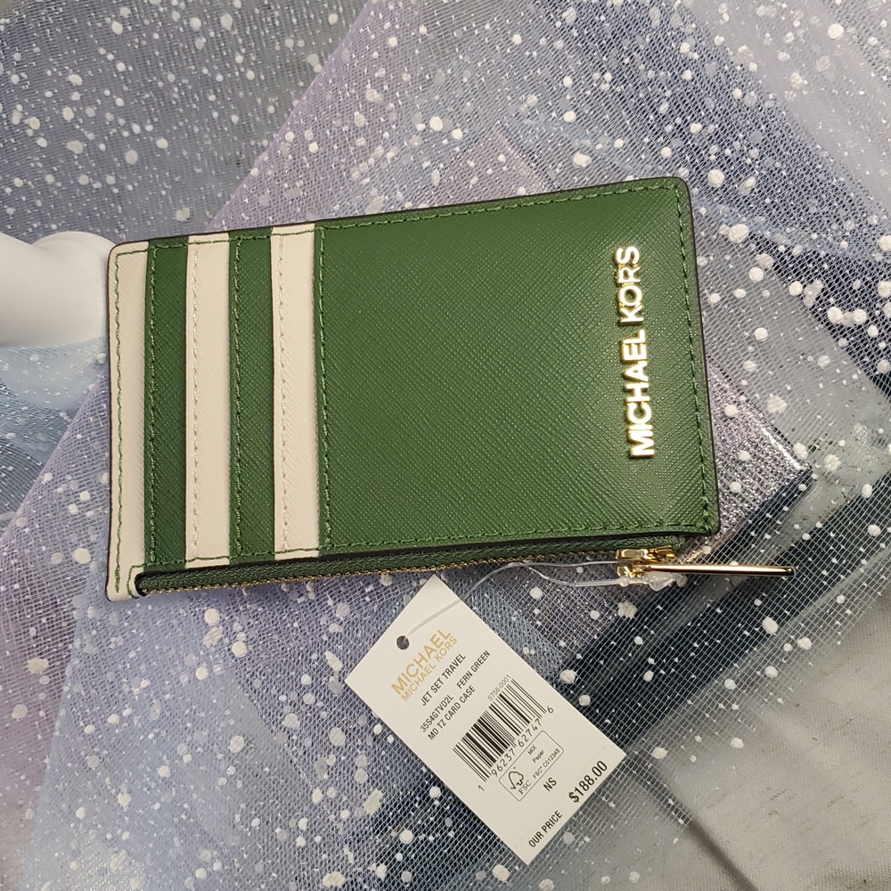 Michael Kors Jet Set Travel Zip Pouch & Card Holder